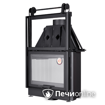 Каминная топка Бавария (Экокамин) Альфа 800 с контргрузом в Анапе